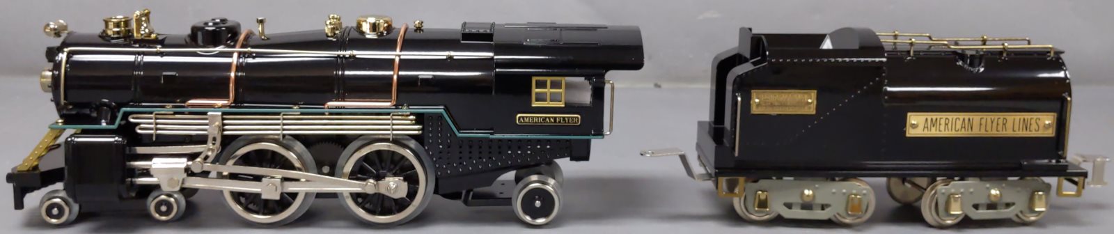 MTH 11-1020-1 Std Lionel Corp AFL Tinplate 4696 Steam Engine & Tender w/PS2 NIB
