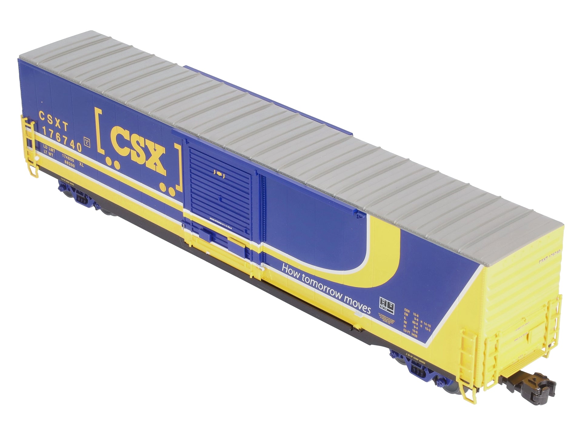 Lionel 6-27092 O CSX Heritage 60' Boxcar
