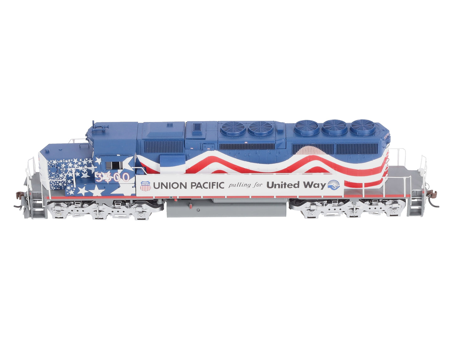 Athearn 71529 HO Union Pacific/United Way SD40-2 Diesel Locomotive #3300
