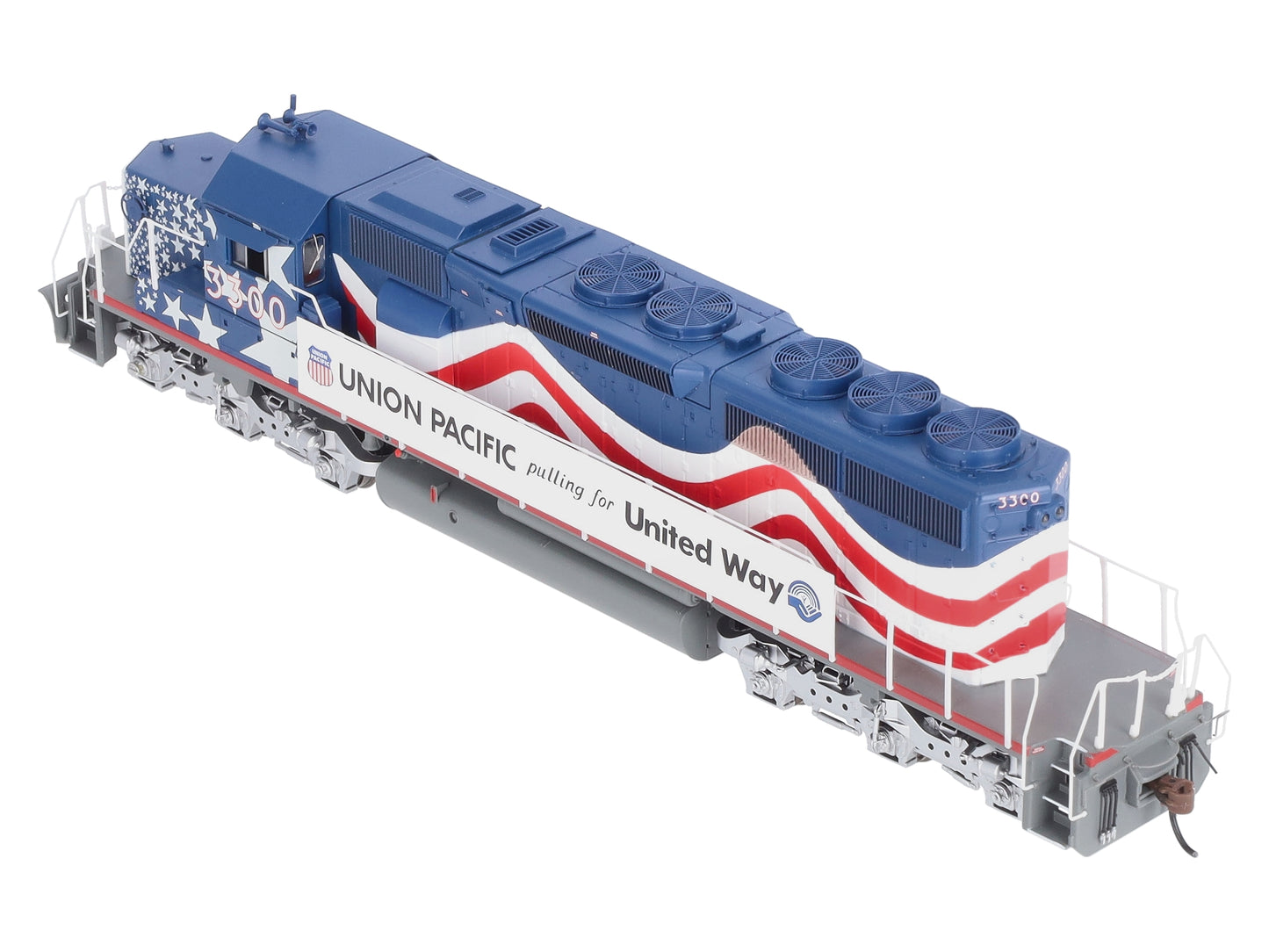 Athearn 71529 HO Union Pacific/United Way SD40-2 Diesel Locomotive #3300