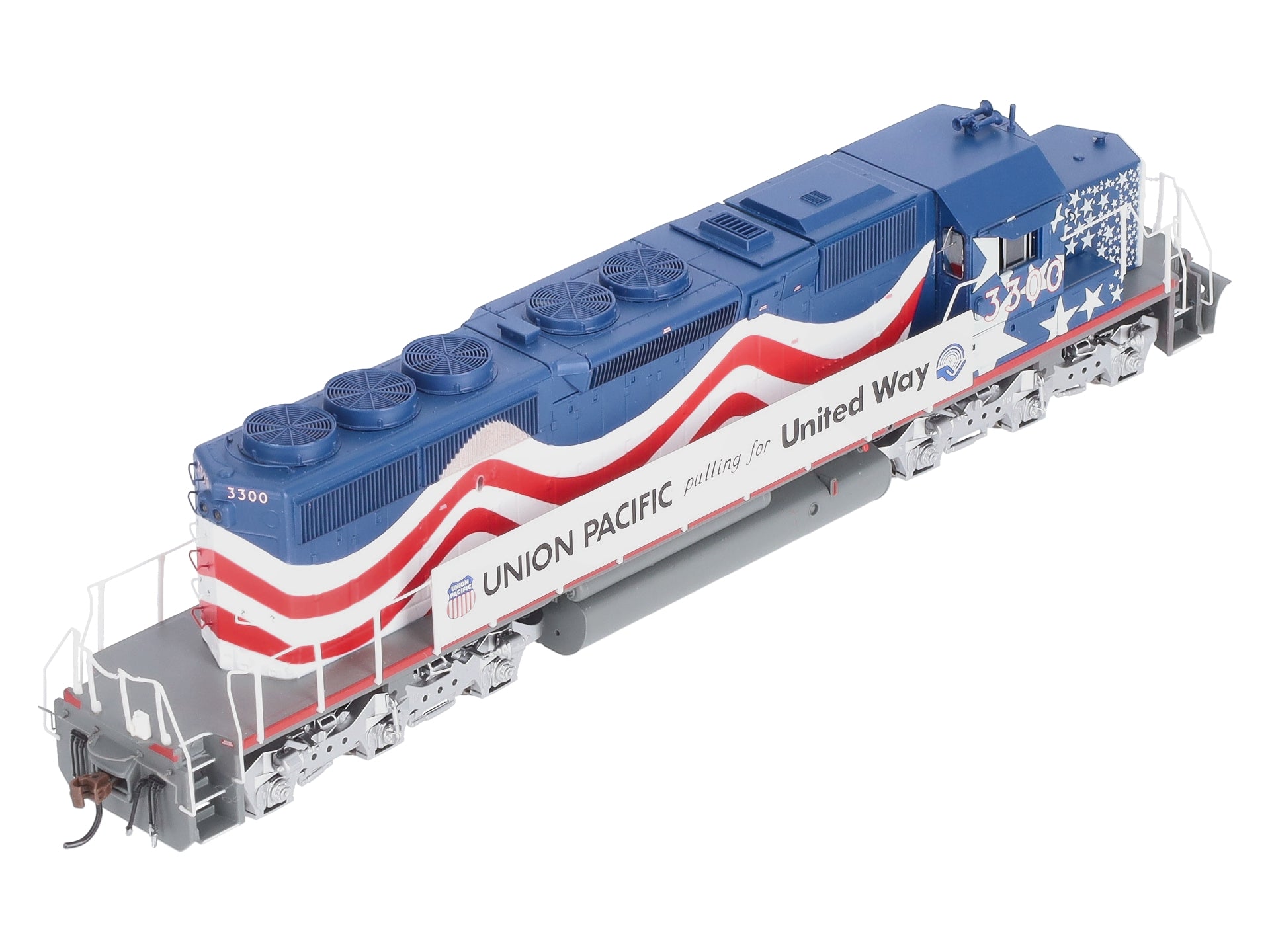Athearn 71529 HO Union Pacific/United Way SD40-2 Diesel Locomotive #3300