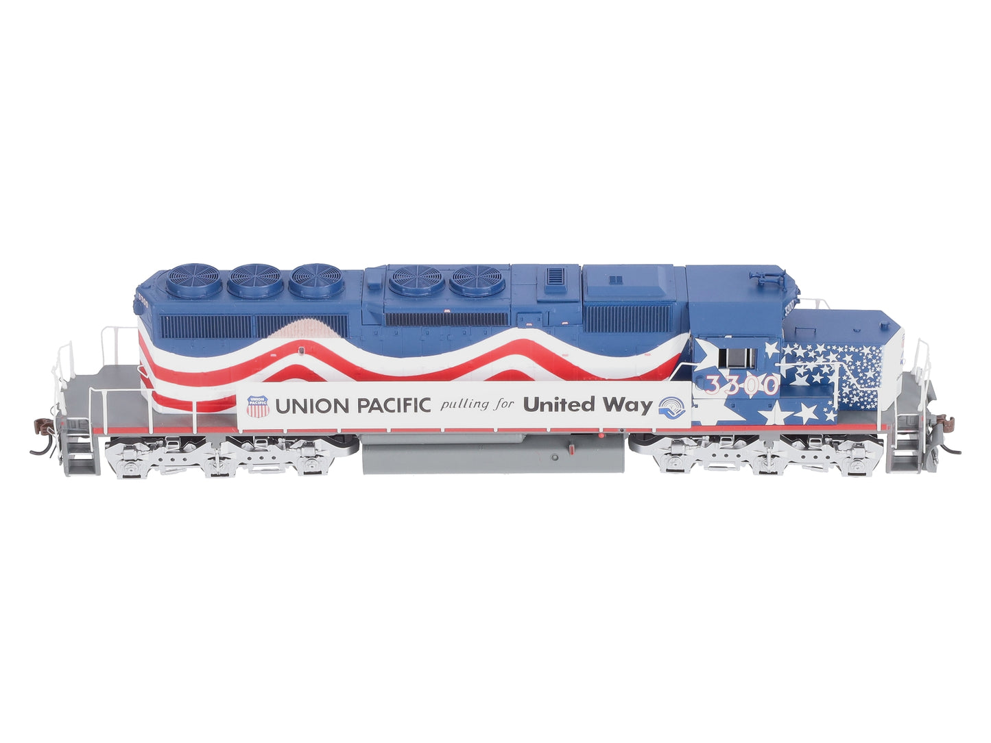 Athearn 71529 HO Union Pacific/United Way SD40-2 Diesel Locomotive #3300