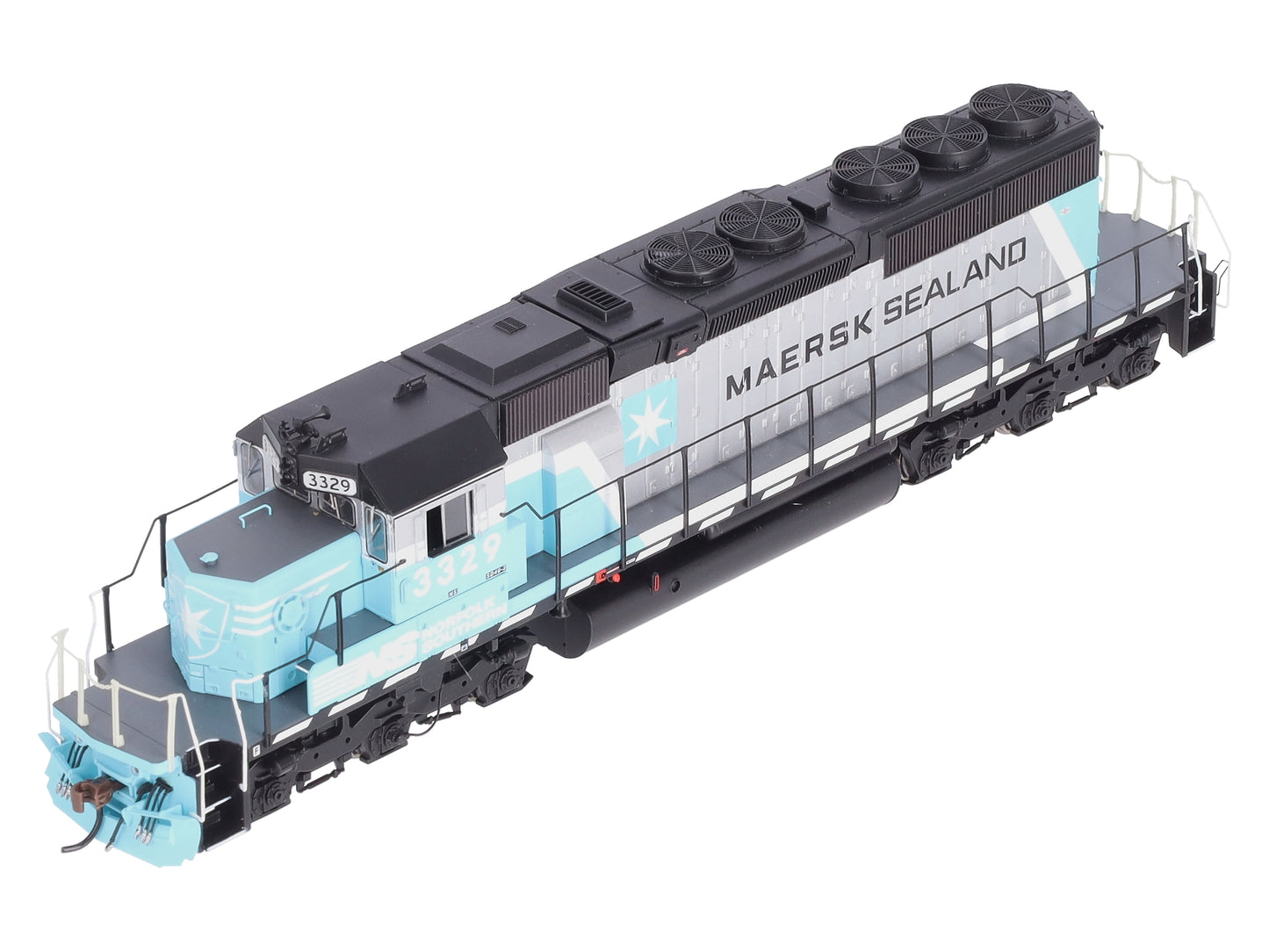 Athearn 71528 HO NS/Maersk Sealand RTR SD40-2 Diesel Locomotive #3329