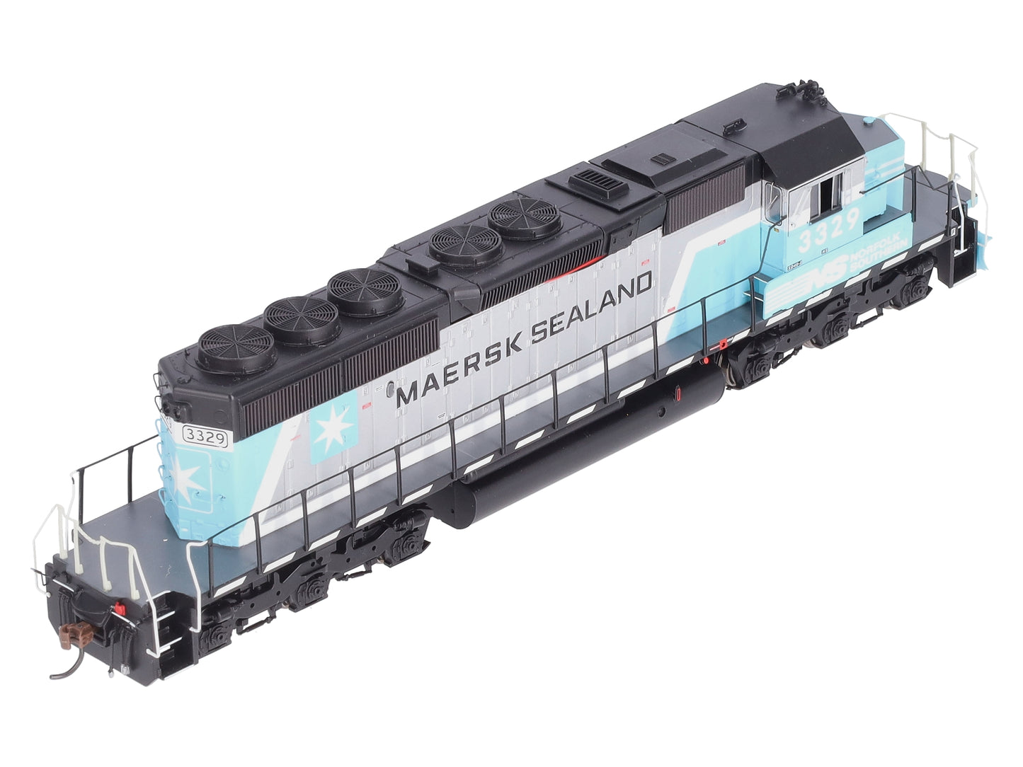 Athearn 71528 HO NS/Maersk Sealand RTR SD40-2 Diesel Locomotive #3329