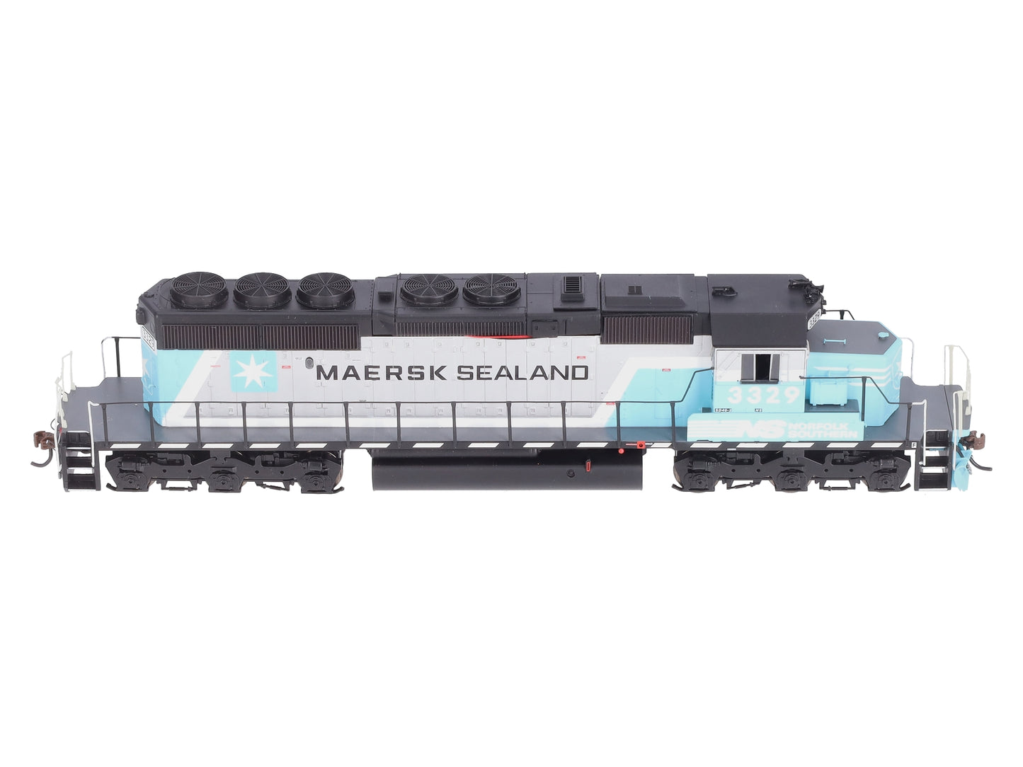 Athearn 71528 HO NS/Maersk Sealand RTR SD40-2 Diesel Locomotive #3329