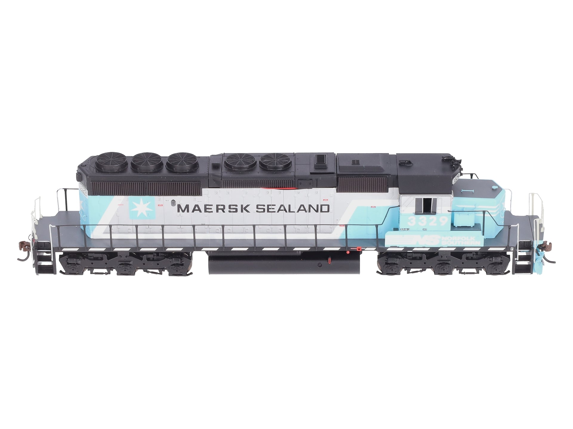 Athearn 71528 HO NS/Maersk Sealand RTR SD40-2 Diesel Locomotive #3329