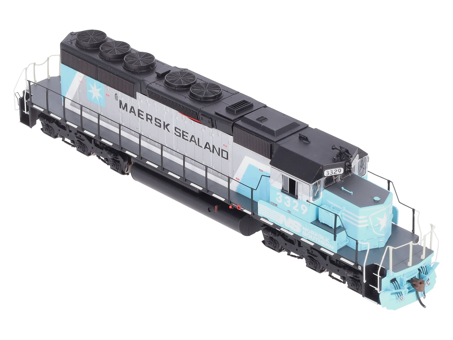 Athearn 71528 HO NS/Maersk Sealand RTR SD40-2 Diesel Locomotive #3329