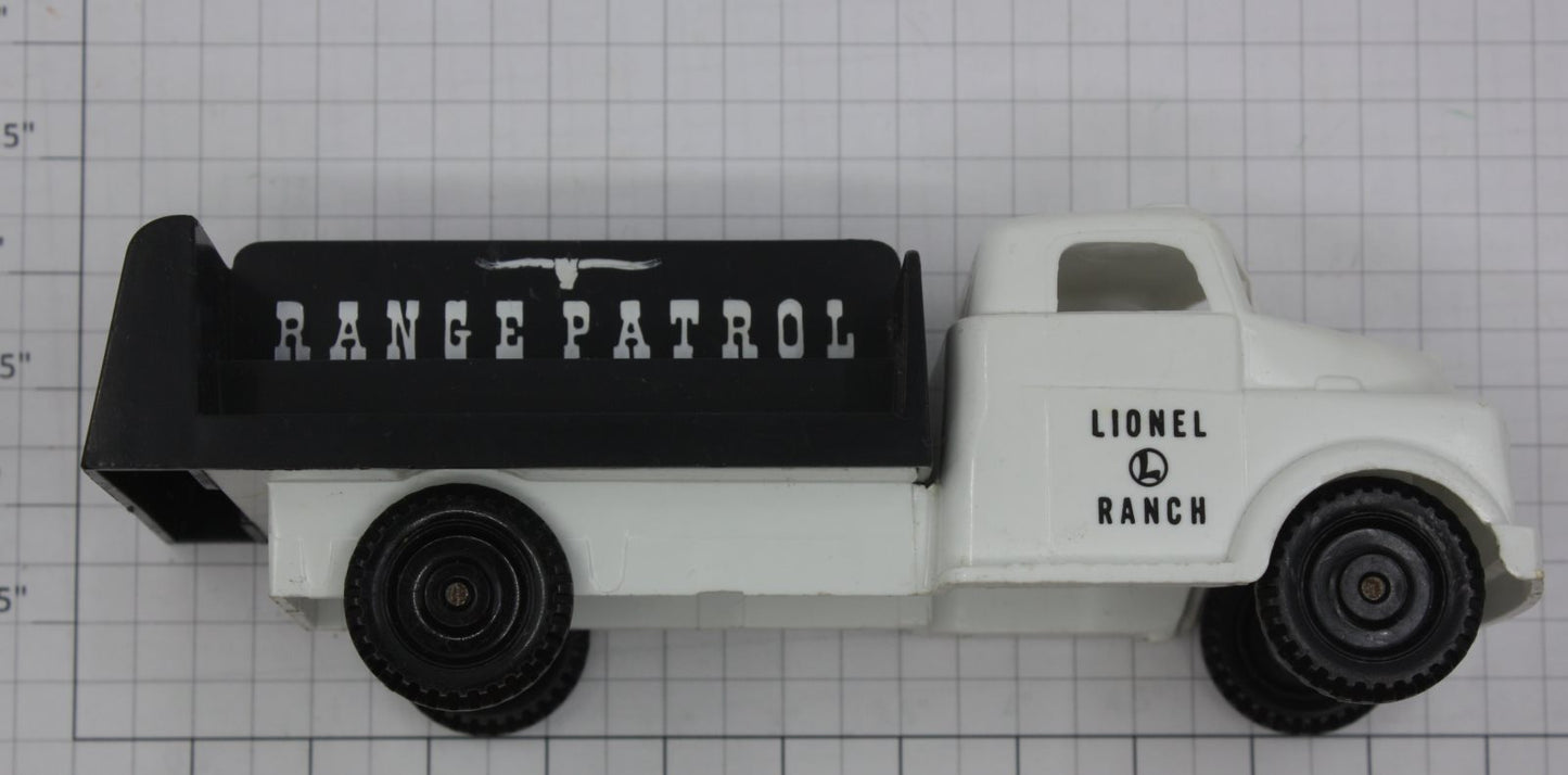 Lionel 6151-10 O Gauge "Lionel Ranch" Black and White Range Patrol Truck