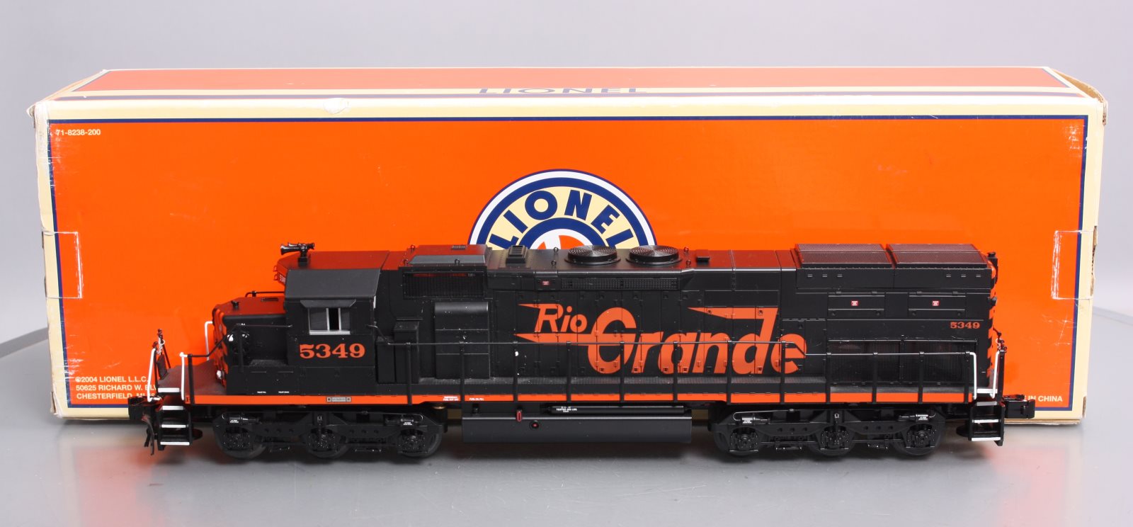 Lionel 6-28248 O Rio Grande SD40T-2 Non-Powered Diesel Locomotive #5349 LN/Box