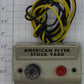 American Flyer XA14A965-AE S Scale White Stock Yard Control Button
