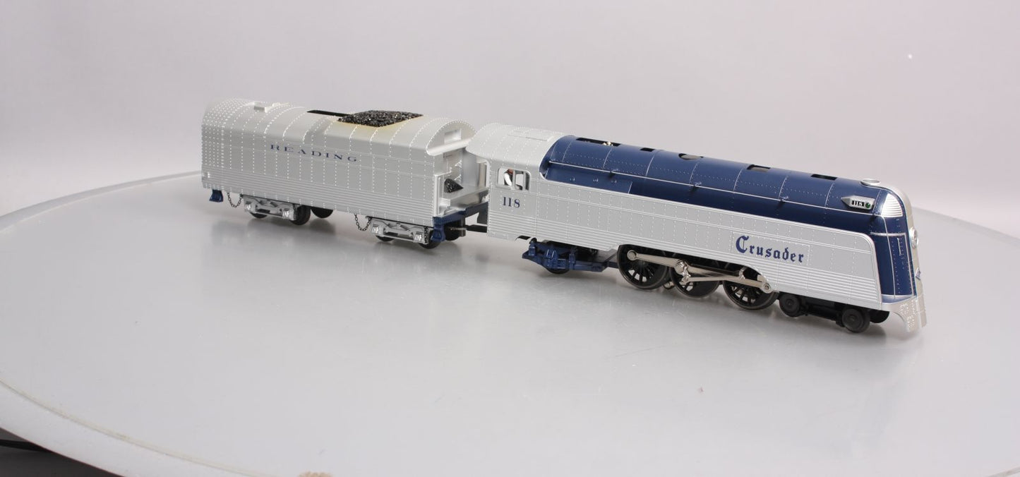 MTH 30-1699-1 O Reading 4-6-2 Imperial Streamlined Crusader #118 w/PS3