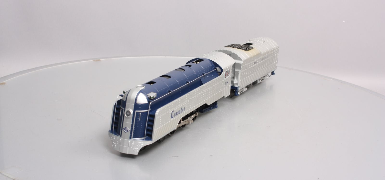 MTH 30-1699-1 O Reading 4-6-2 Imperial Streamlined Crusader #118 w/PS3
