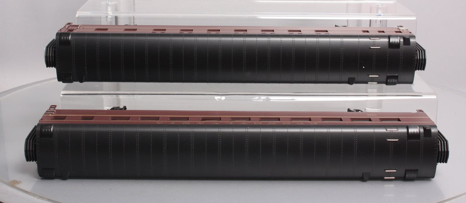 MTH 20-66043 O PRR 70' Streamlined Smooth Sided Sleeper/Diner Set (Set of 2)