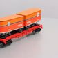 Lionel 6-81465 O Gauge Southern Pacific Flatcar w/Piggyback Trailers #39477