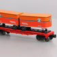 Lionel 6-81465 O Gauge Southern Pacific Flatcar w/Piggyback Trailers LN/Box