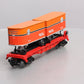 Lionel 6-81465 O Gauge Southern Pacific Flatcar w/Piggyback Trailers #39477