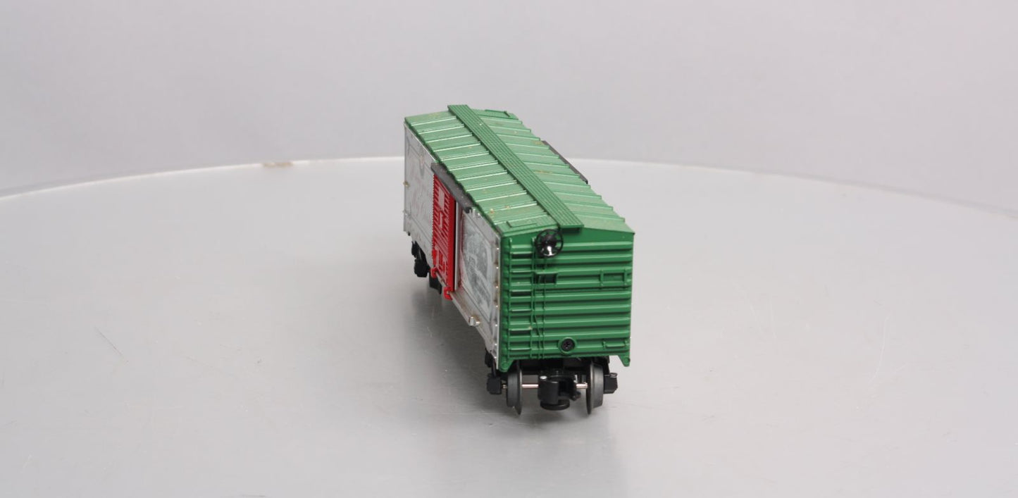Lionel 6-25960 O North Pole Central Tree Delivery Transparent Boxcar #25960 LN/Box