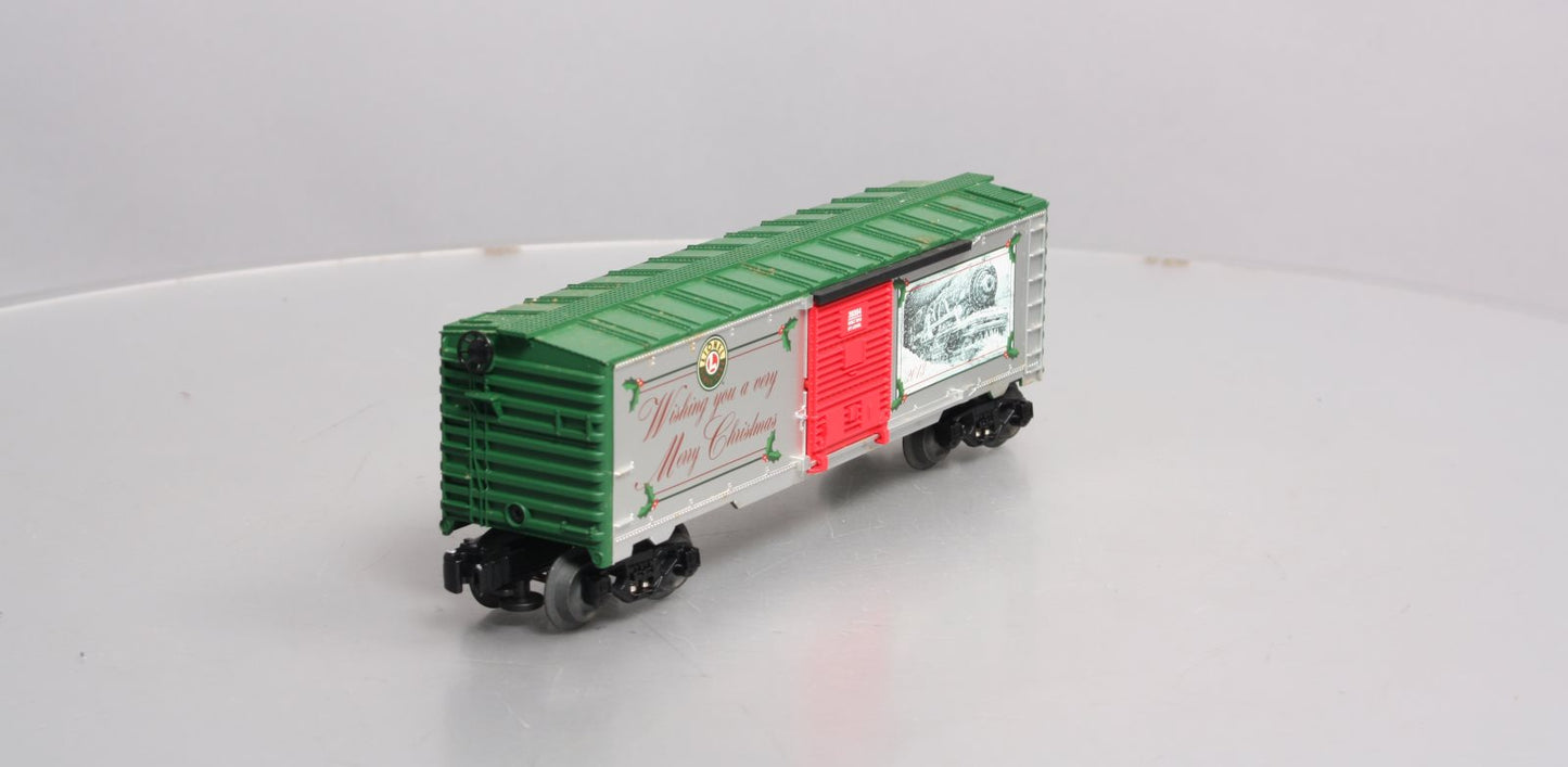 Lionel 6-25960 O North Pole Central Tree Delivery Transparent Boxcar #25960 LN/Box