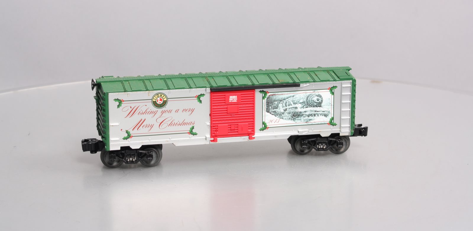 Lionel 6-25960 O North Pole Central Tree Delivery Transparent Boxcar #25960 LN/Box
