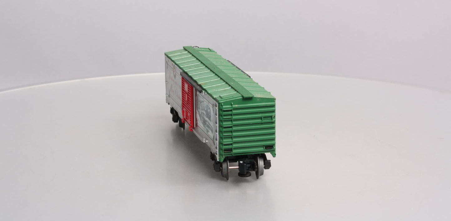 Lionel 6-25960 O North Pole Central Tree Delivery Transparent Boxcar #25960 LN/Box