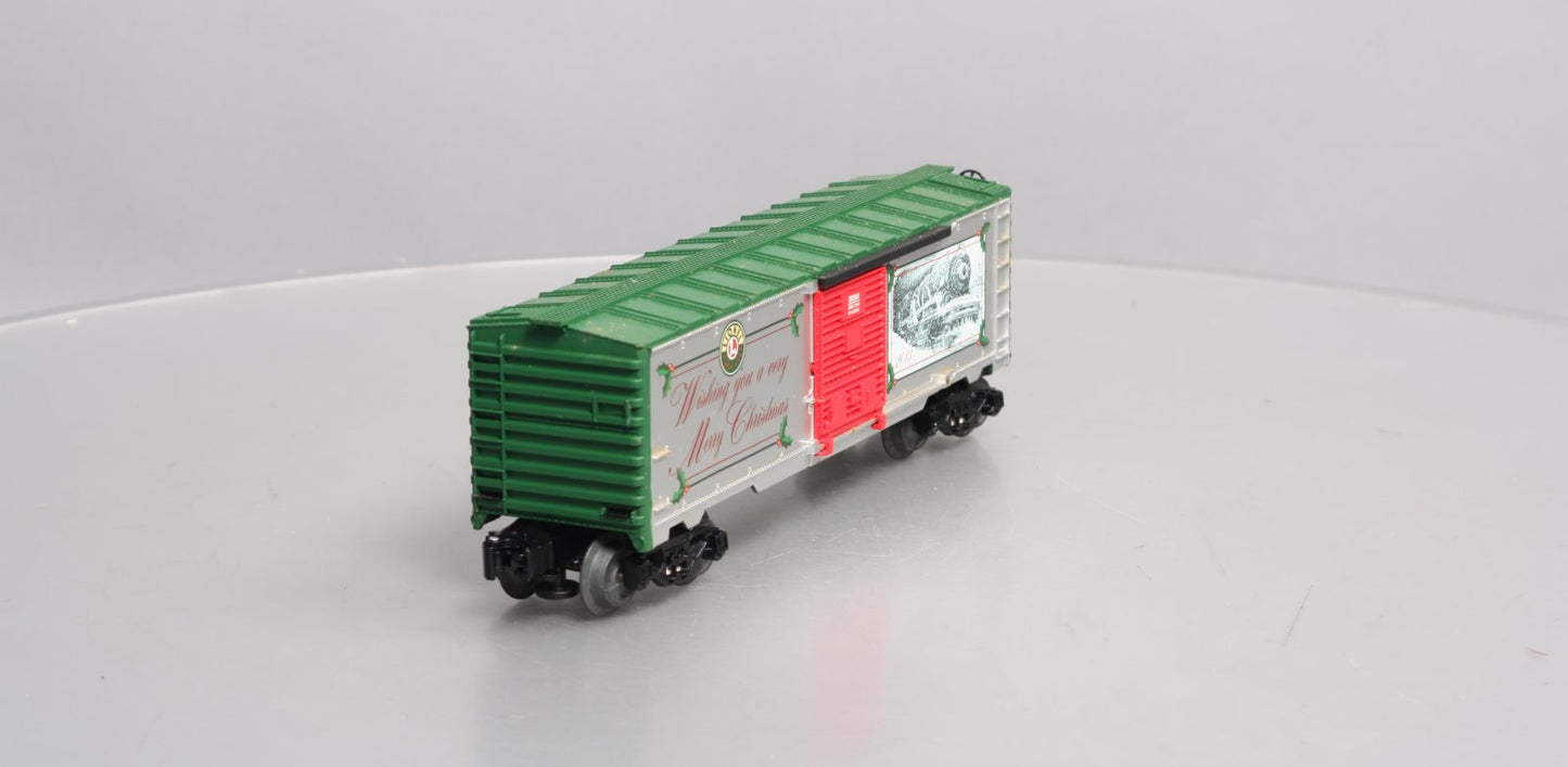 Lionel 6-25960 O North Pole Central Tree Delivery Transparent Boxcar #25960 LN/Box