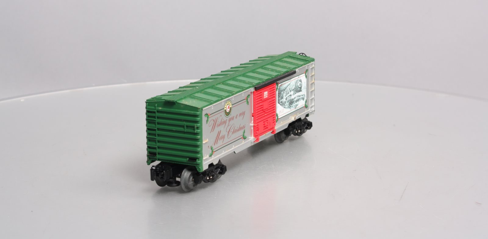 Lionel 6-25960 O North Pole Central Tree Delivery Transparent Boxcar #25960 LN/Box