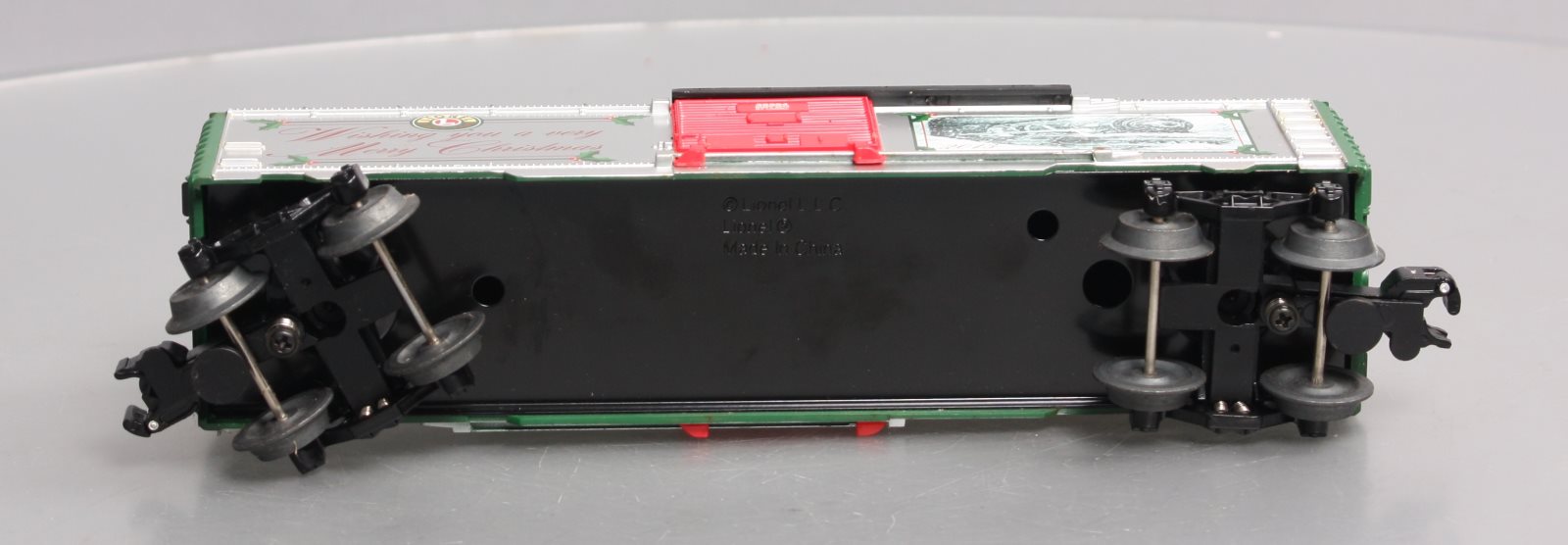Lionel 6-25960 O North Pole Central Tree Delivery Transparent Boxcar #25960 LN/Box