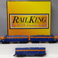 MTH 30-20460-1 O Jersey Central F3 ABA Diesel Engine Set with PS 3.0 #52/55