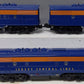 MTH 30-20460-1 O Jersey Central F3 ABA Diesel Engine Set with PS 3.0 #52/55