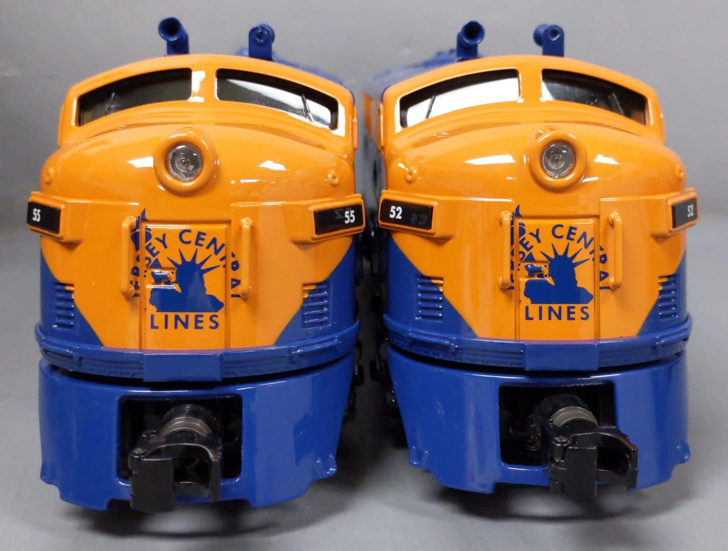 MTH 30-20460-1 O Jersey Central F3 ABA Diesel Engine Set with PS 3.0 #52/55