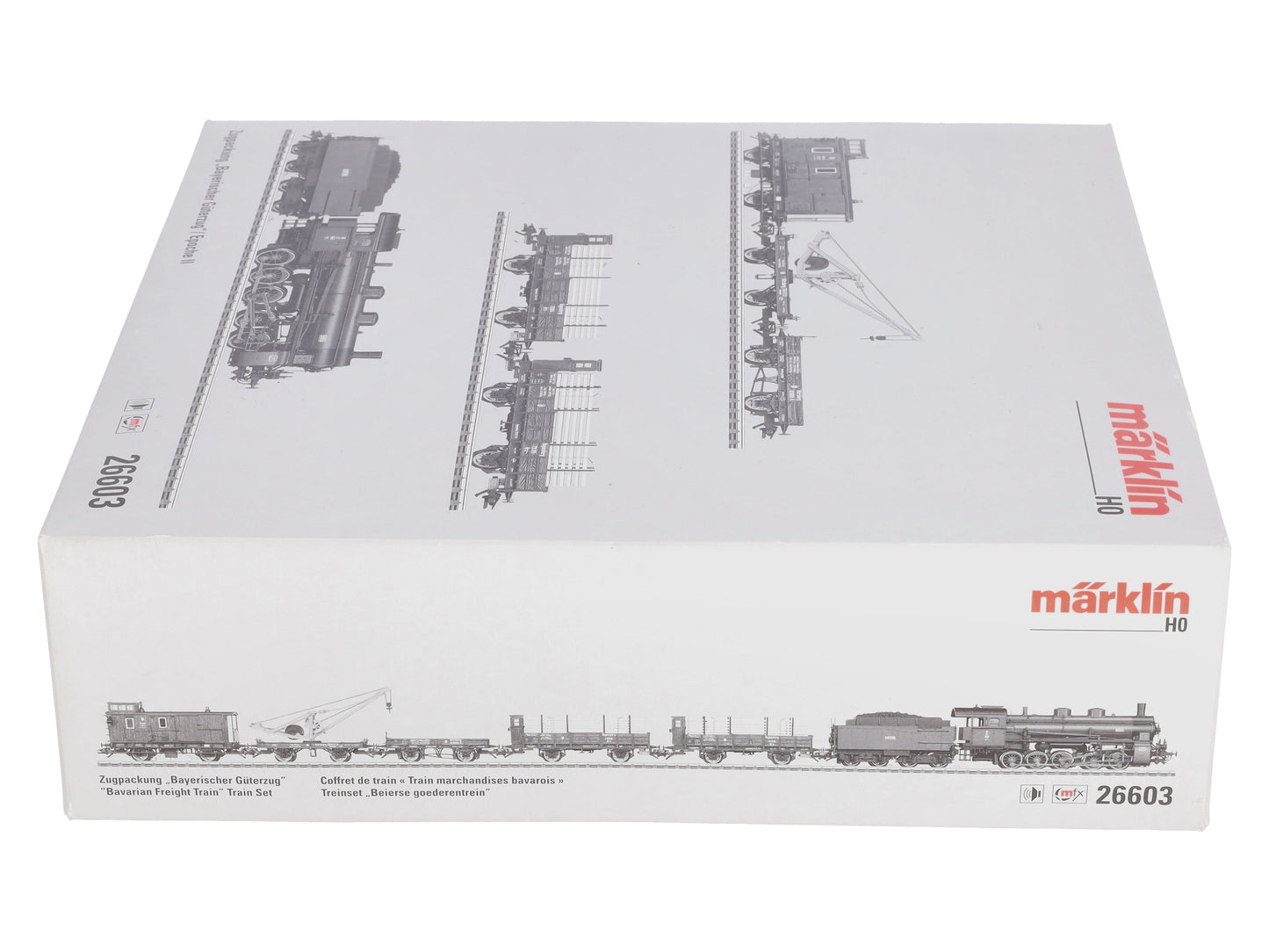 Marklin 26603 HO Bavarian Freight Train Set MFX w/Sound