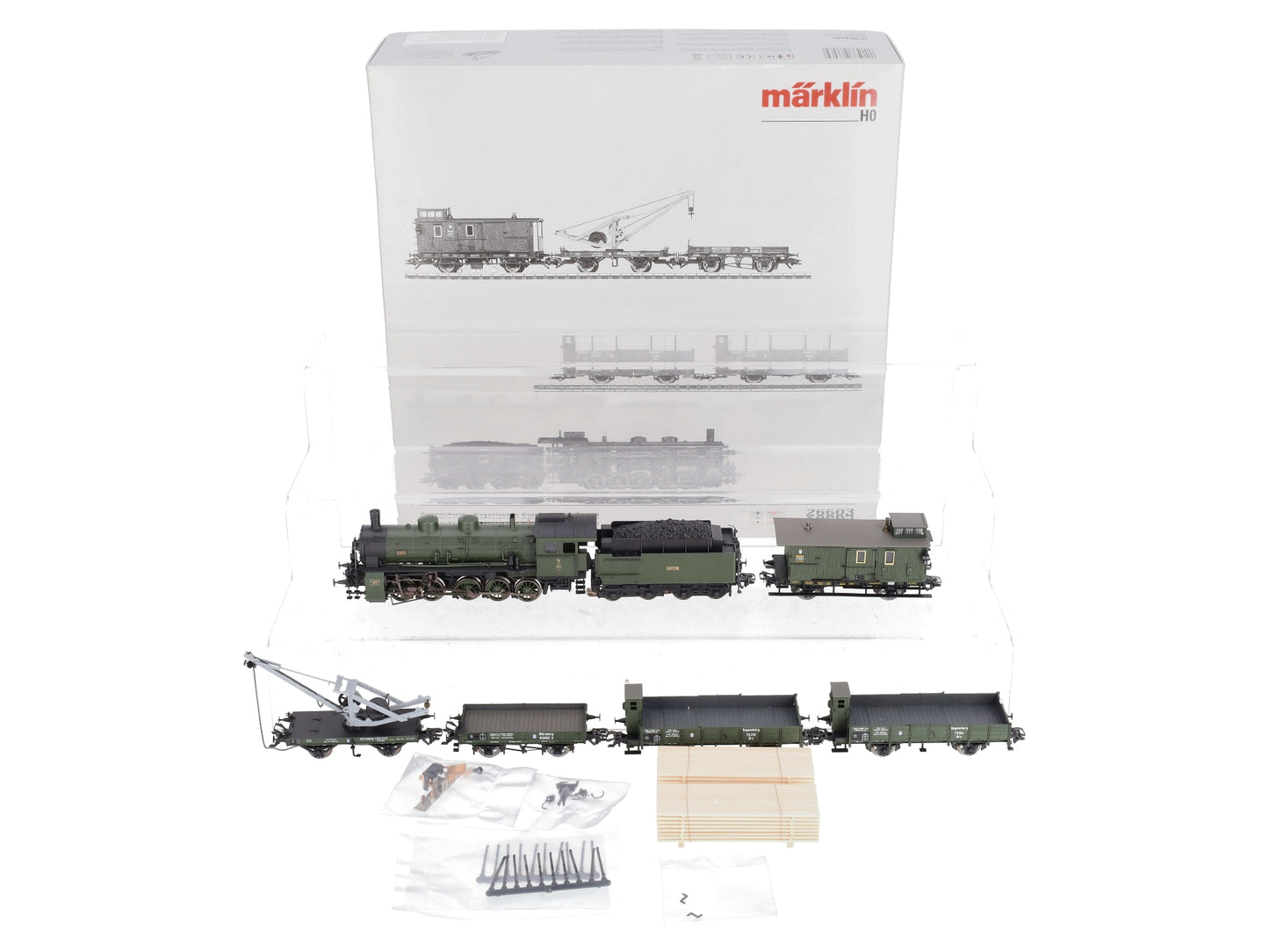 Marklin 26603 HO Bavarian Freight Train Set MFX w/Sound