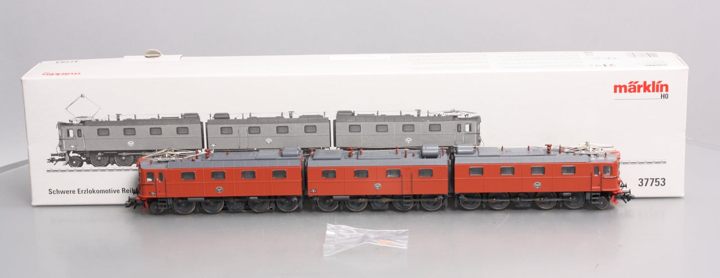 Marklin, Inc 37753 HO Swedish State Railways (SJ) Class Dm3 Heavy Ore Loco