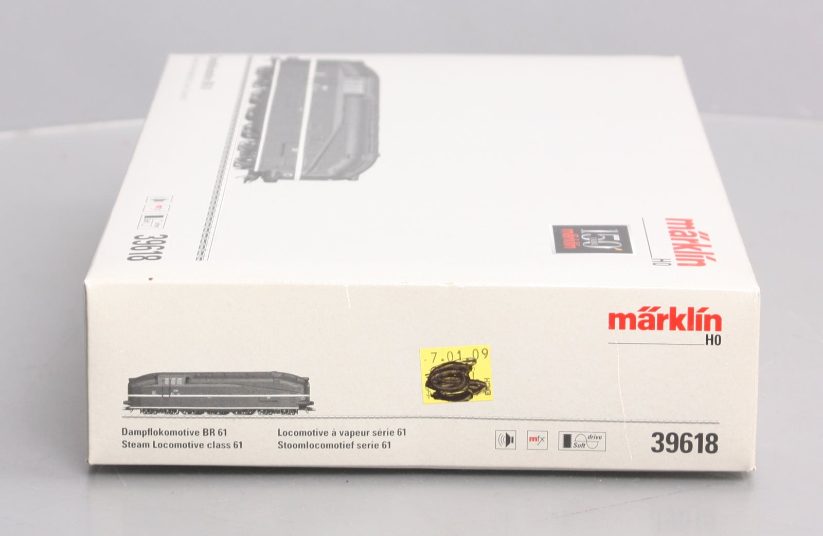 Marklin 39618 HO Scale Deutsche Reichsbahn Class 61 Steam
