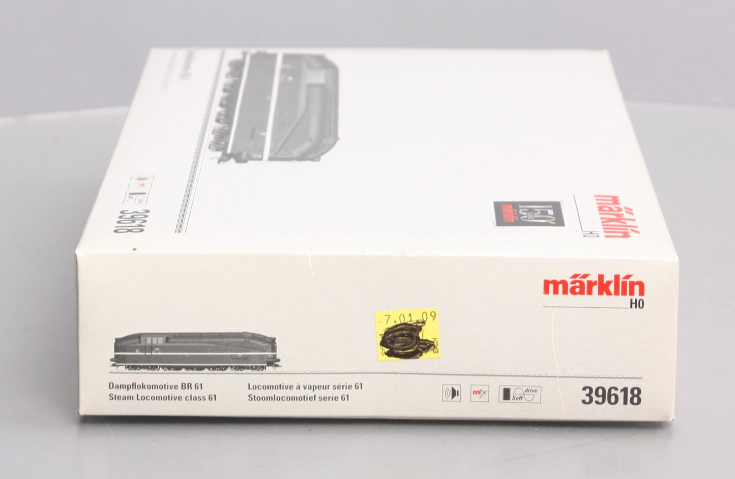 Marklin 39618 HO Scale Deutsche Reichsbahn  Class 61 Steam Locomotive