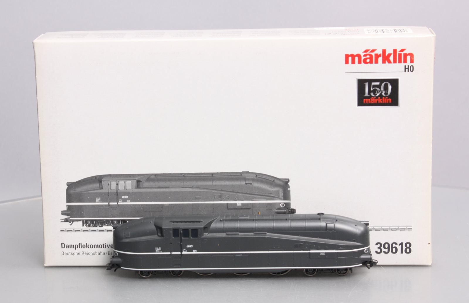 Marklin 39618 HO Scale Deutsche Reichsbahn  Class 61 Steam Locomotive