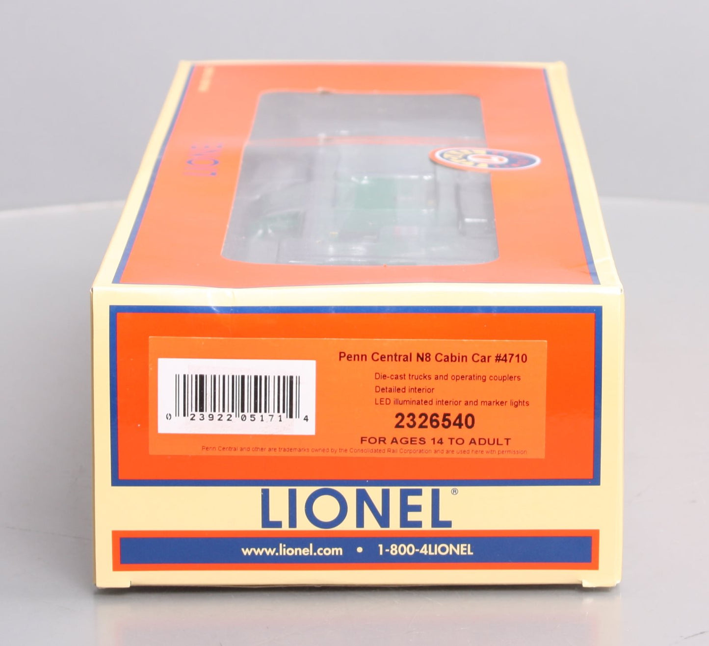 Lionel 2326540 O Penn Central N8 Caboose #4710
