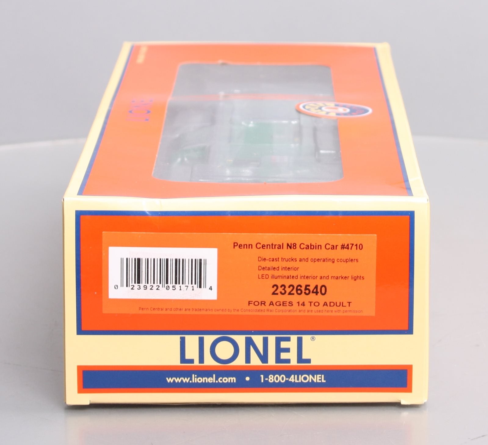 Lionel 2326540 O Penn Central N8 Caboose #4710