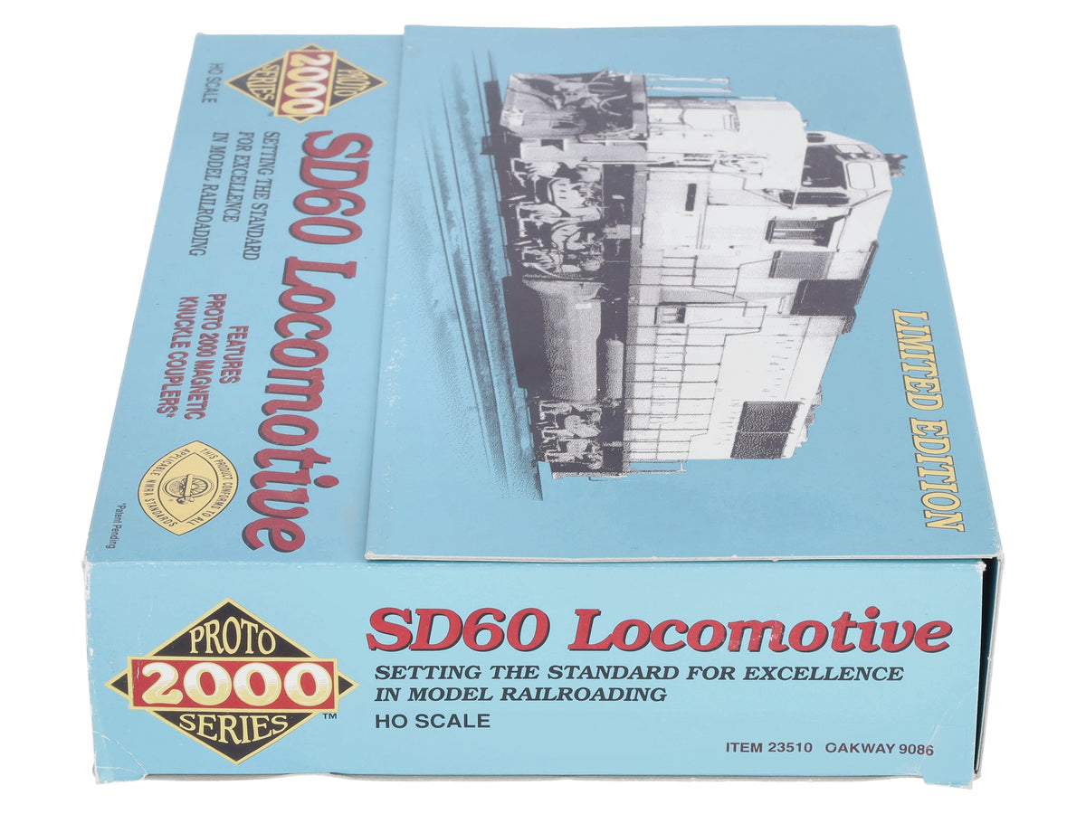 Proto 2000 23510 HO Electromotive EDM SD60 Diesel Locomotive #9086 NIB
