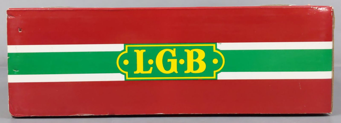 LGB 20202 G Scale Trolley Car Set (Blue) LN/Box