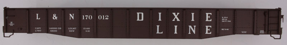 Lionel 17477-7 L&N PS5 Gondola Shell without Bulkheads