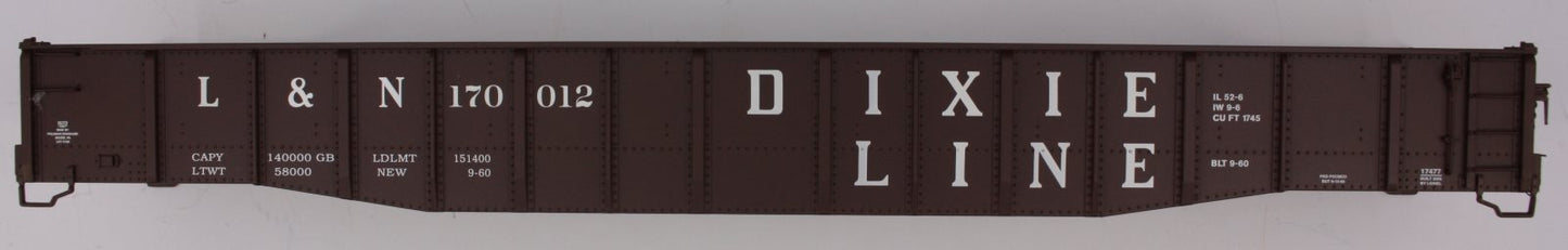 Lionel 17477-7 L&N PS5 Gondola Shell without End