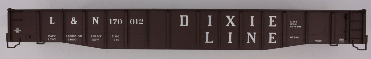 Lionel 17477-7 L&N PS5 Gondola Shell without Bulkheads