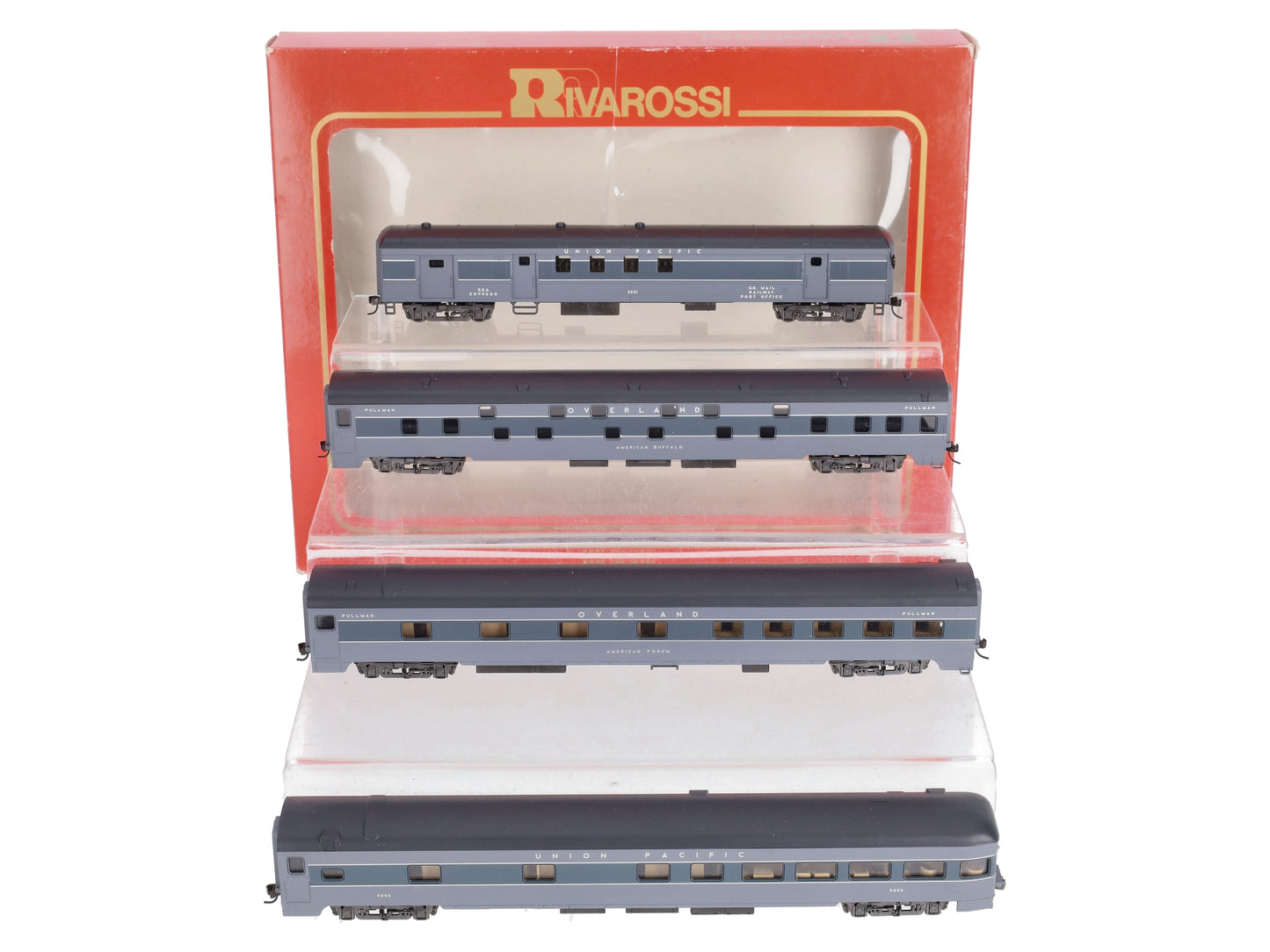Rivarossi 6941 HO Union Pacific 1930‘s 4-Car Passenger Set (Set B) LN/Box