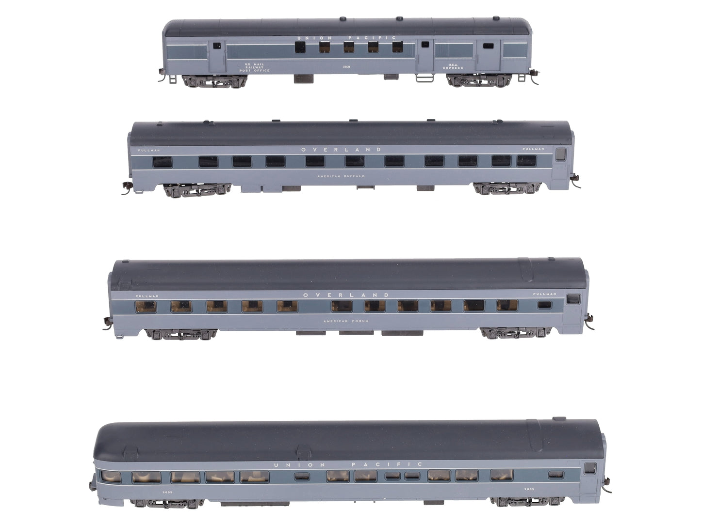 Rivarossi 6941 HO Union Pacific 1930‘s 4-Car Passenger Set (Set B) LN/Box