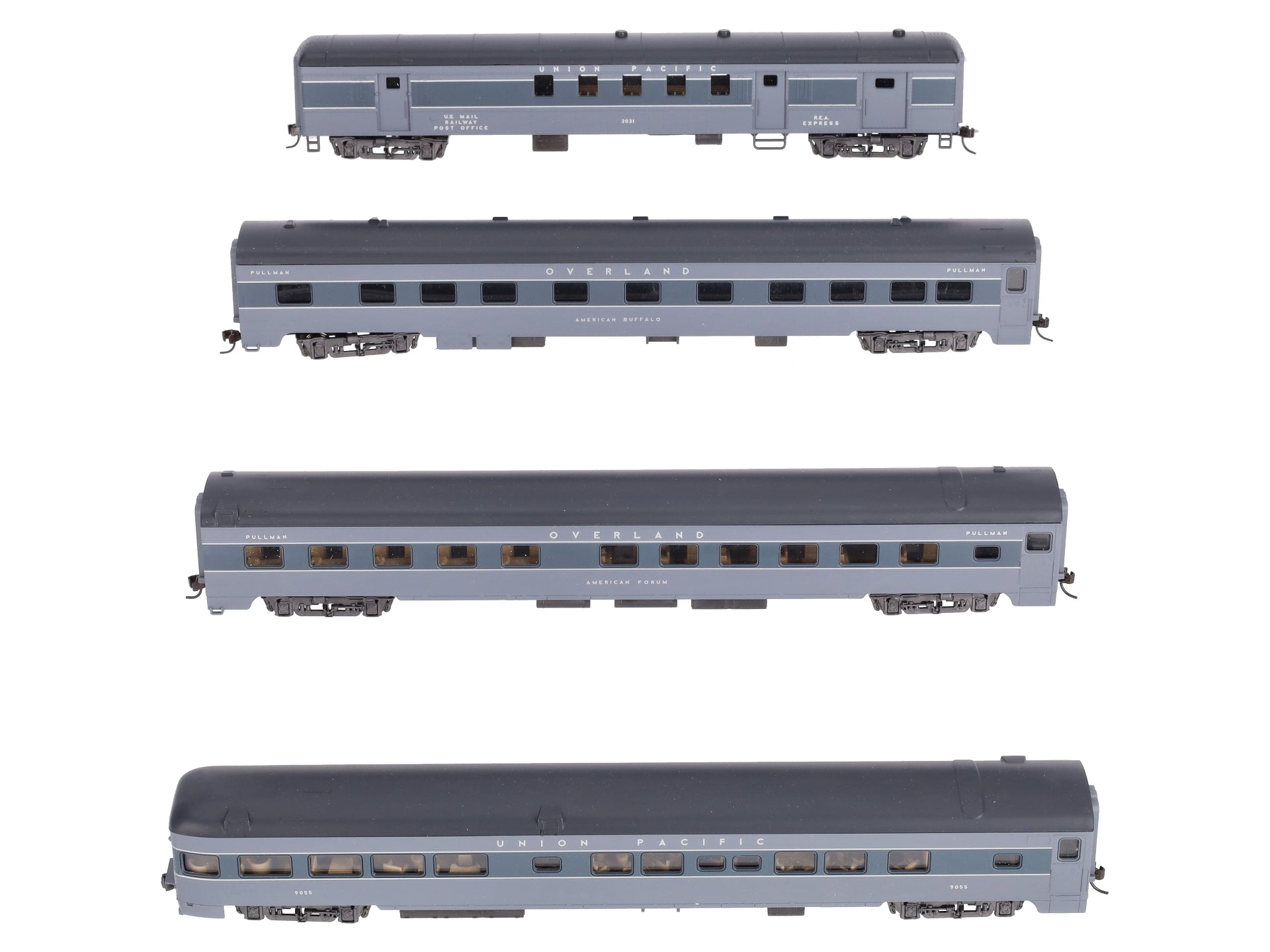 Rivarossi 6941 HO Union Pacific 1930‘s 4-Car Passenger Set (Set B) LN/Box