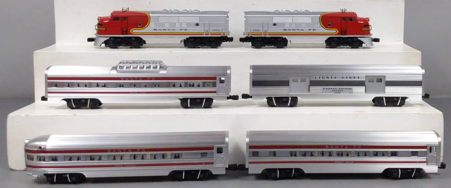 Lionel 6-31742 O Gauge Santa Fe Super Chief Diesel Train Set #2544W LN/Box