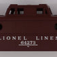 Lionel 29730-2 #6427 Lionel Lines Caboose Shell