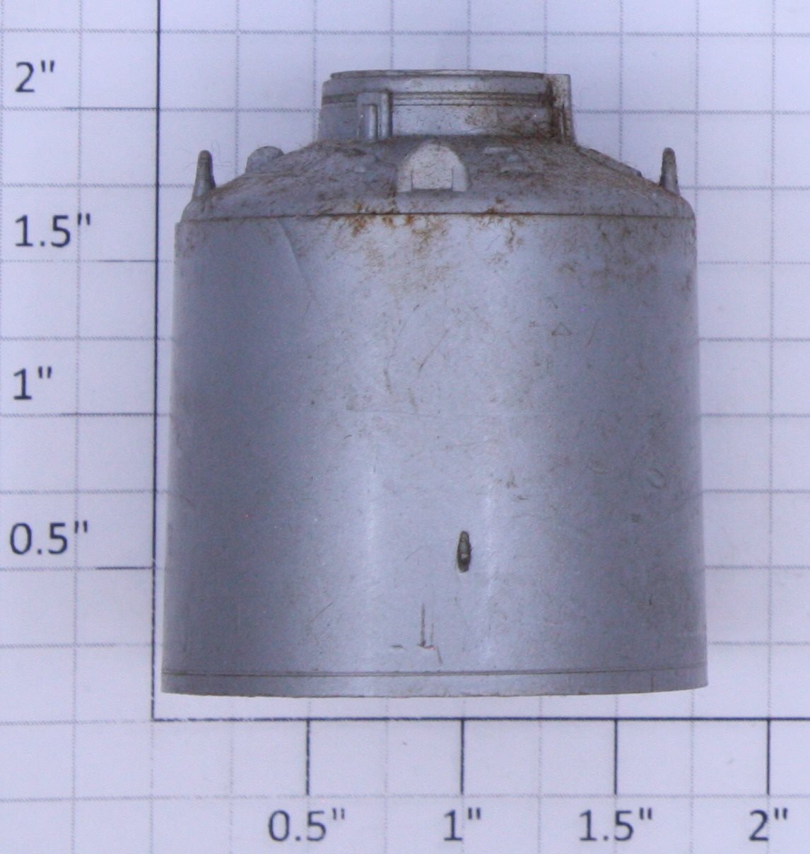 Lionel 6112-13 O Gauge Silver Canister without Lettering