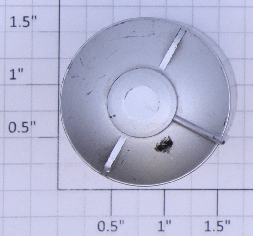 American Flyer PA-13C201-S S Scale Silver Canister without Lettering